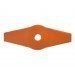 2 Tooth Plastic Brushcutter Blade