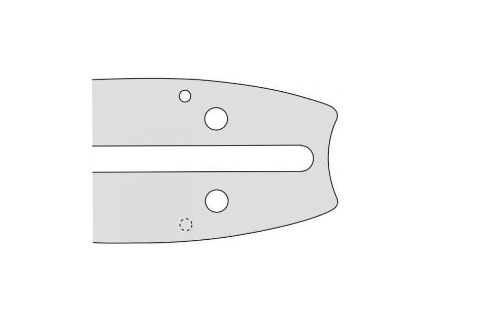 28" Ratio Chainsaw Guide Bar 3/8" - 1.6mm (.063) - 93 Link