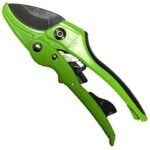 B007 7.5" Ergonomic Curved Blade Ratchet Pruner