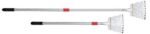 B990 28"-54" Zinc Plated Telescopic Aluminum Shurb Rake