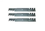 Bad Boy Mulching Gator Blades for 48" (3 Blades Needed): 438-0004-00, 038-5000-00