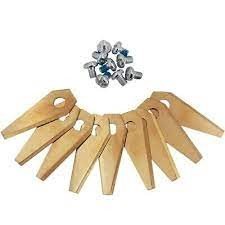 Bosch Indego Titanium blades x 9 : F016800321