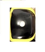 Castelgarden Lawnmower Seat Lower Backrest: 125722451/2 (YELLOW)