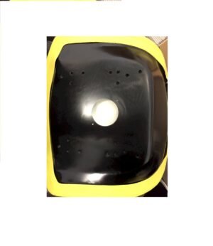 Castelgarden Lawnmower Seat Lower Backrest: 125722451/2 (YELLOW)