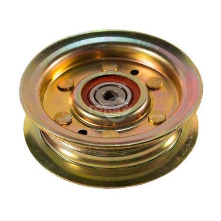 FLAT IDLER PULLEY FITS JOHN DEERE 42", 46" & 48" DECKS : AM124346 , #15607