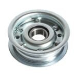 Flat Idler Metal Pulley for Castelgarden 125601588/0, 25601576/0