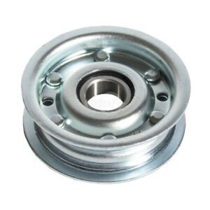 Flat Idler Metal Pulley for Castelgarden 125601588/0, 25601576/0