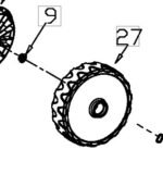 Front Wheel for Legacy L53SHL: G34H20N0000