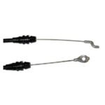Genuine Castelgarden Brake Cable : 81001106/0