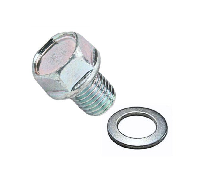 Genuine Honda TRX400FA Rancher Oil Sump Stud and Sump Washer: 92800-12000 / 94109-12000