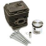 Genuine Stihl SH56, BG86C Cylinder & Piston Assembly (34mm bore) : 4241 020 1200