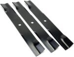 Hustler Set of 3 Heavy Duty Blades for 54" Fastrak Mower: 797696, 601124
