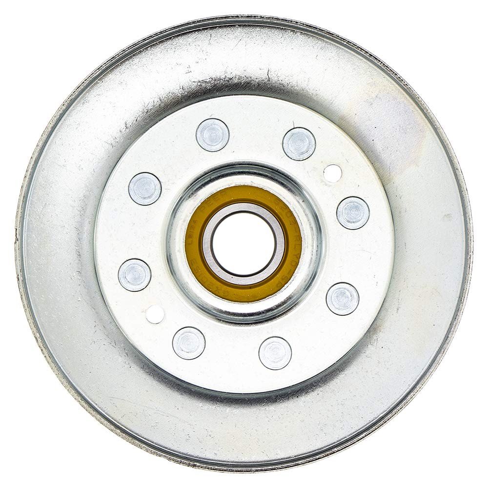 John Deere X167R Deck Idler Pulley: AM147272