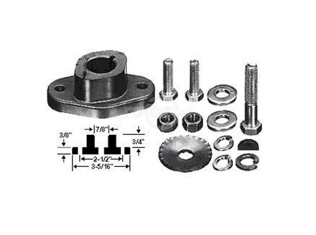 MTD Blade Adapter Assembly 7/8": 10769