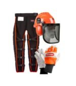 Oregon Chainsaw PPE Safety Kit Set helmet,Saw Chaps Leggings, Gloves : 574742A