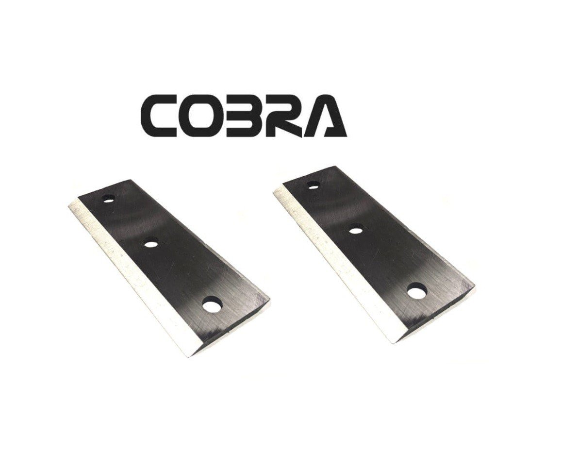 Pack of 2 x Blades to fit Cobra 650L & Cobra 650E Woodchippers: CHIP650L-3
