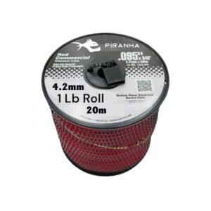 Piranha Heavy-Duty Spiral Trimmer Line 4.2mm - 20m (1lb) Roll