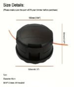 Piranha Trimmer head Replacement for Speed Feed 400 SF400