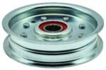 Replacement Flat Idler Pulley fits John Deere : TCA17146