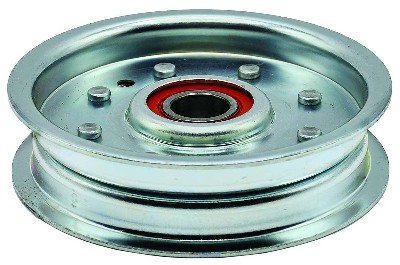 Replacement Flat Idler Pulley fits John Deere : TCA17146