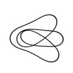 Replacement John Deere X350R Transmission Drive Belt : M168049