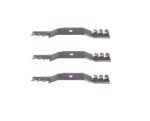 SET OF 3 - Gator Mulching Blades for Cub Cadet : 742-04053, 742-04053A, 942-04053-X, 942-04053A