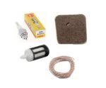 Service Kit for Stihl FS45 (Spark Plug, Air Filter, Fuel Filter, Rope)