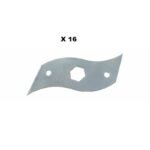 Set of 16 Scarifier Blades for Cobra S390B: CP039015