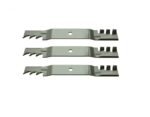 Set of 3 Commercial Mulching Gator Blades for 60" Cub Cadet: 942-04415, 742-04415