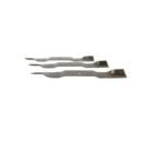 Set of 3 - Stiga Blades for 52" Zero Turn: ZT 5132 T, ZTR52: 1134-9211-02​ , 1134-9211-01