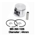 ​Stihl 026, MS260 Piston Assembly (44mm): 1121 030 2001