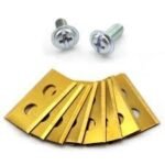 Worx Landroid blades 12 x Replacement titanium blades 88186