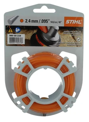Stihl (2.4mm X 14.6m) Round Trimmer Line: 0000 930 2338, 00009302338