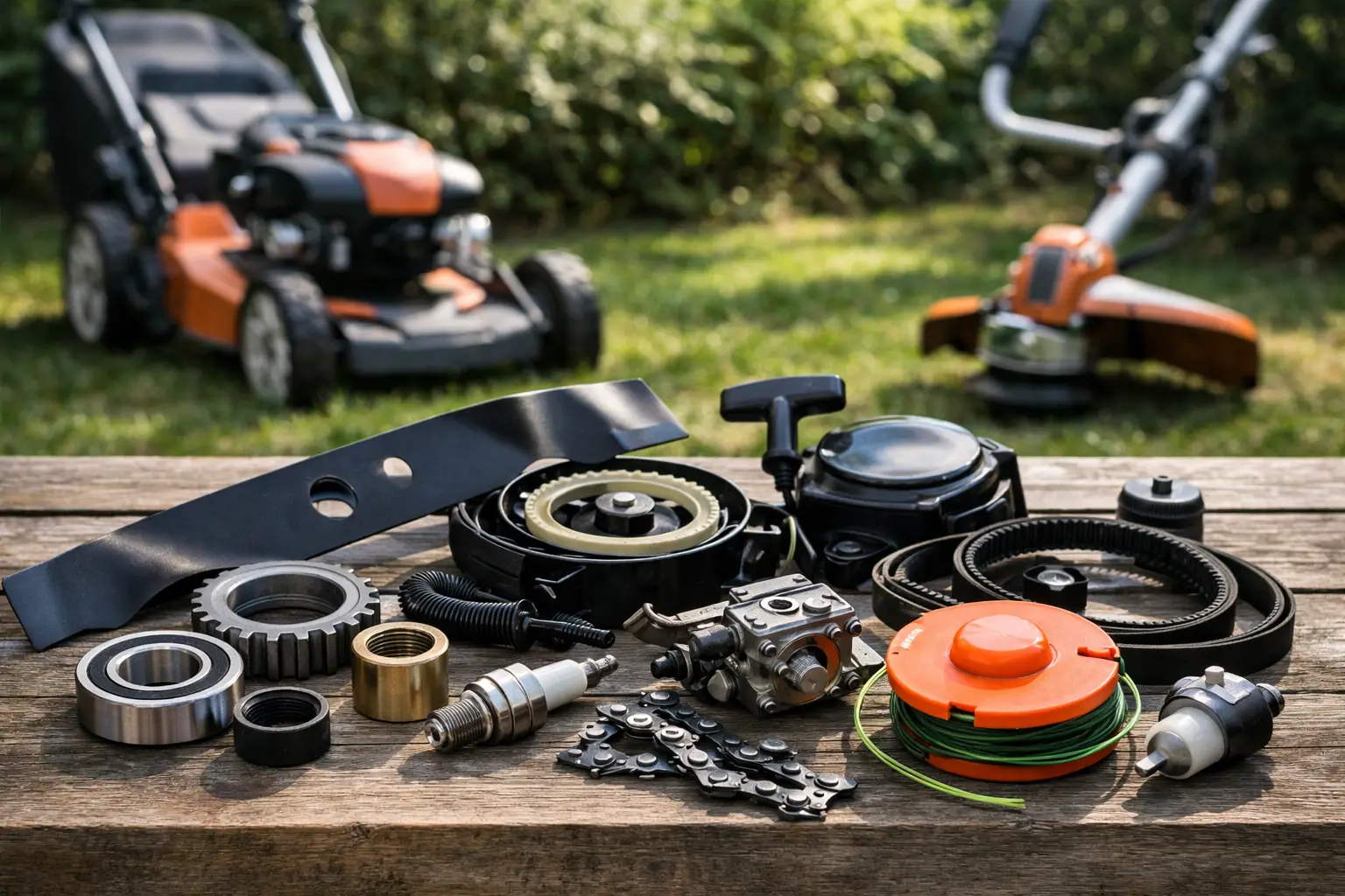 Garden Machinery Parts That Keep Tools Working