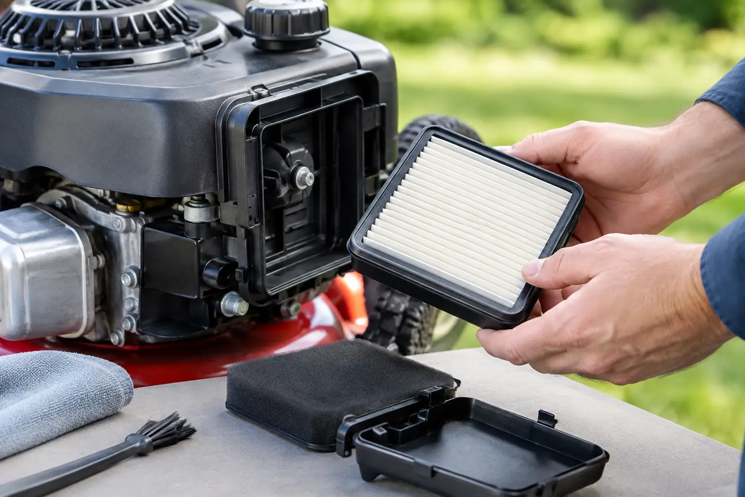 Small Engine Air Filter Care for Reliable Starts